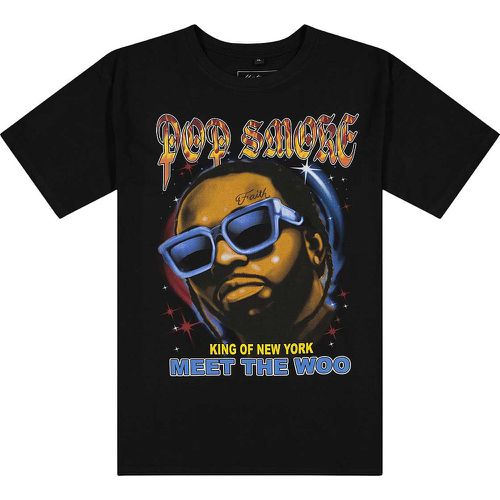 Pop Smoke Meet the woo Oversize T-Shirt, nero - mister tee - Modalova