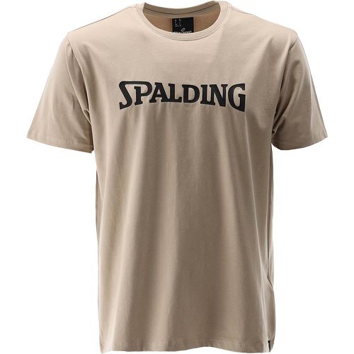 Spalding Logo T-Shirt, beige/black - Spalding - Modalova