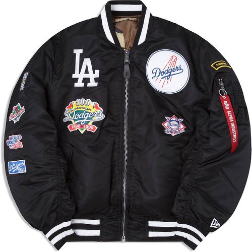 MLB LOS ANGELES DODGERS X ALPHA INDUSTRIES MA-1M BOMBER JACKET - new era - Modalova