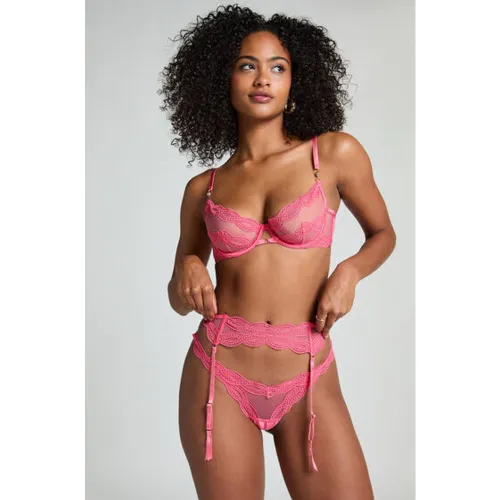 Hunkemöller Shae Suspenders Pink - Hunkemöller - Modalova