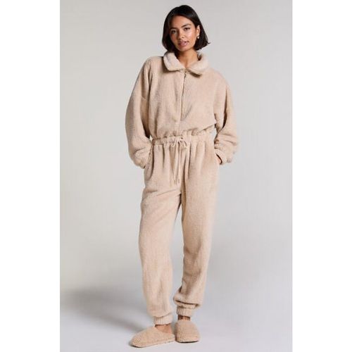 Hunkemöller Fleece Onesie Beige - Hunkemöller - Modalova