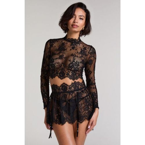 Hunkemöller Lace Skirt Black - Hunkemöller - Modalova