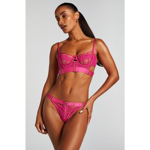 Hunkemöller Sable Thong Pink - Hunkemöller - Modalova