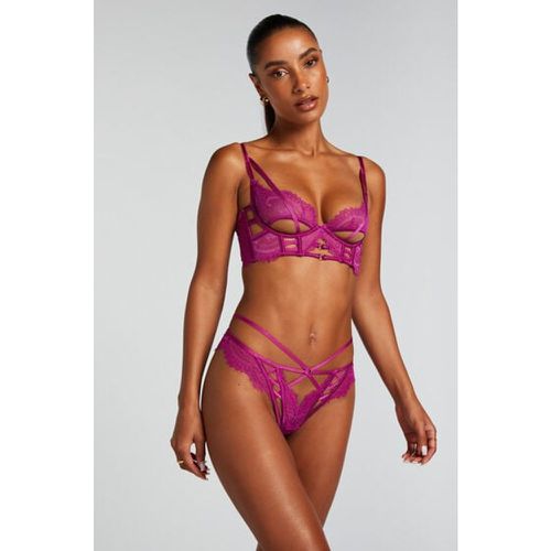 Hunkemöller Monet Thong Purple - Hunkemöller - Modalova