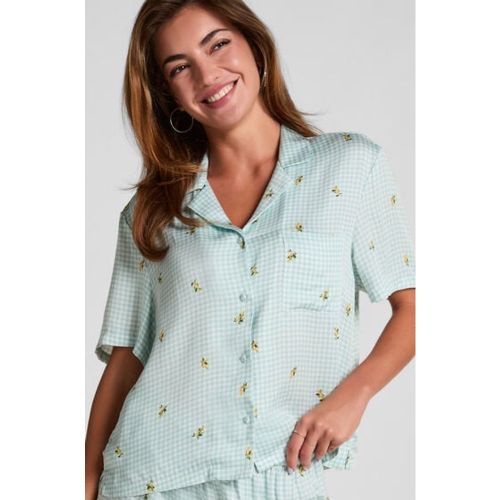 Hunkemöller Pyjama Top Green - Hunkemöller - Modalova