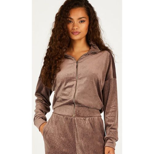 Hunkemöller Velours top Brown - Hunkemöller - Modalova