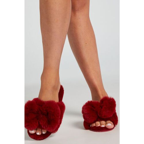 Zapatillas Bow Fake Fur - Hunkemöller - Modalova