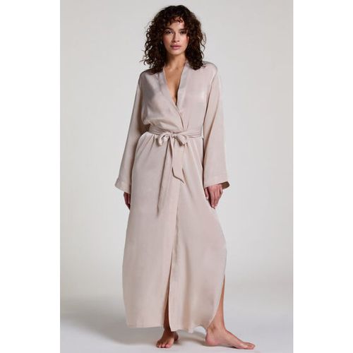 Hunkemöller Kimono Satin Beige - Hunkemöller - Modalova