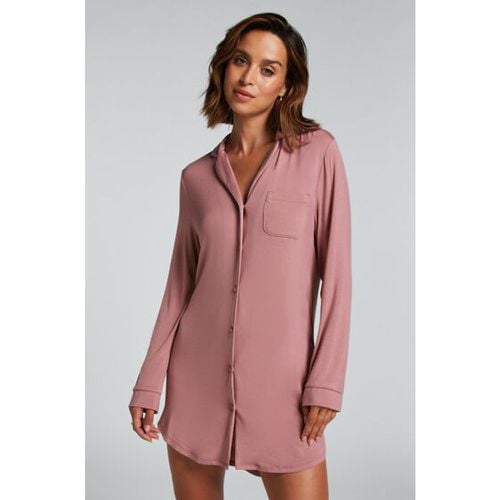 Vestido camisero de manga larga de jersey Essential - Hunkemöller - Modalova