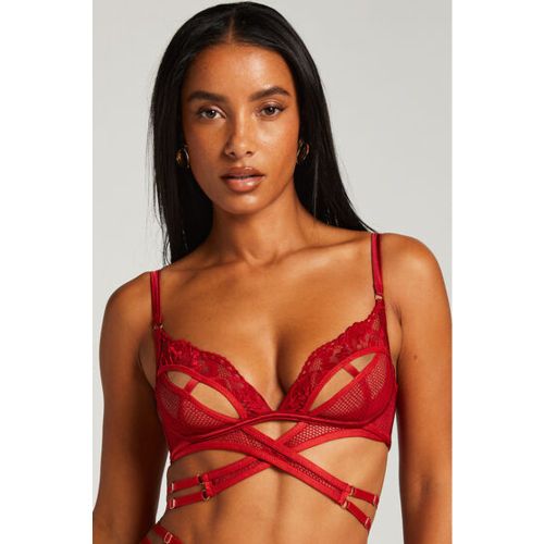 Hunkemöller Bralette Pleasure Rojo - Hunkemöller - Modalova