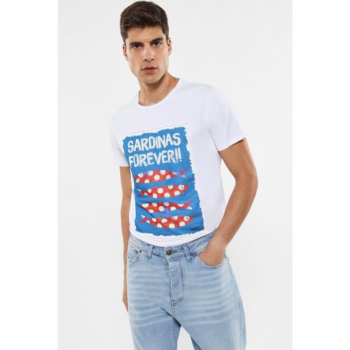 T-shirt con stampa sardine - Imperial - Modalova
