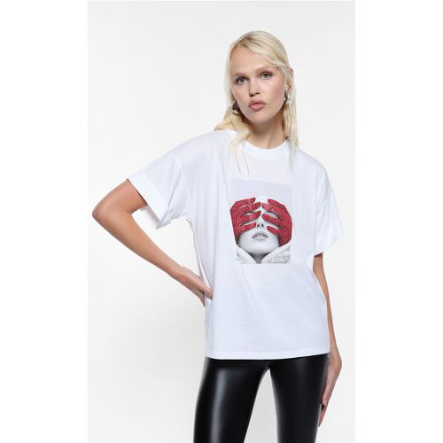 T-shirt con stampa e maniche corte - Imperial - Modalova