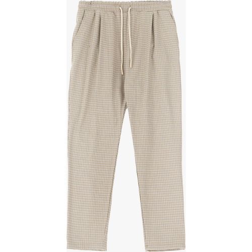 Pantaloni microcheck con coulisse - Imperial - Modalova