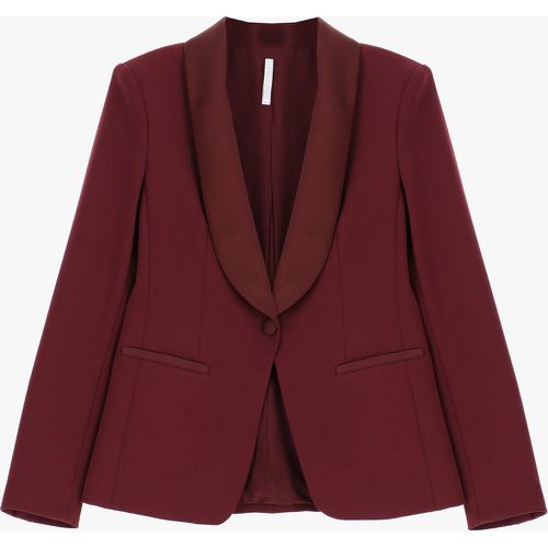 Blazer con collo a scialle pregiato - Imperial - Modalova