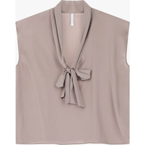 Top senza maniche con scollo annodato - Imperial - Modalova