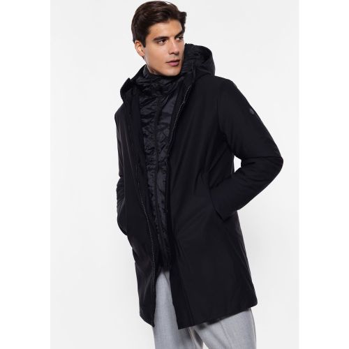 Parka lungo con chiusura zip e imbottitura - Imperial - Modalova