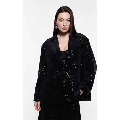 Blazer con paillettes e tasche - Imperial - Modalova