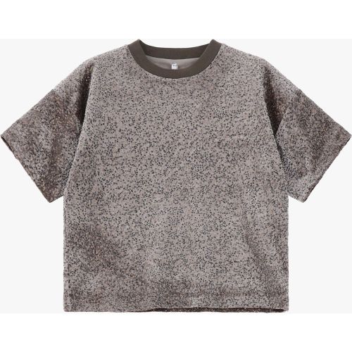 T-shirt maniche corte in paillettes - Imperial - Modalova