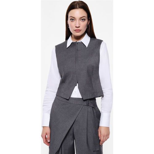 Gilet con zip e taglio classico - Imperial - Modalova