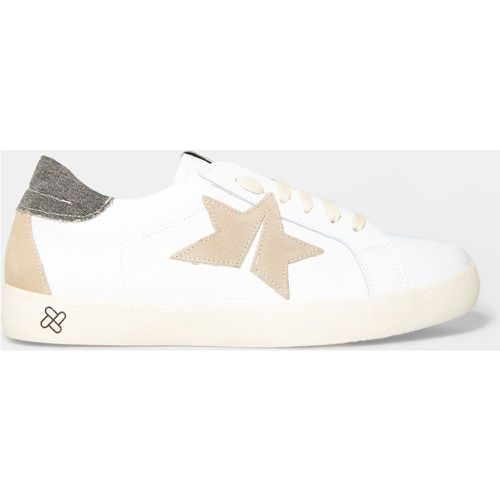 Sneakers in vera pelle con dettaglio stella - Imperial - Modalova