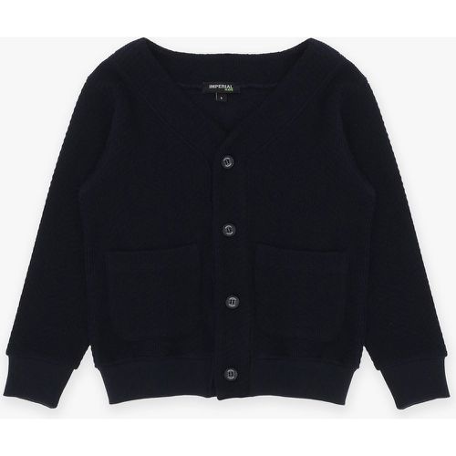 Cardigan bambino in puro cotone con bottoni - Imperial - Modalova