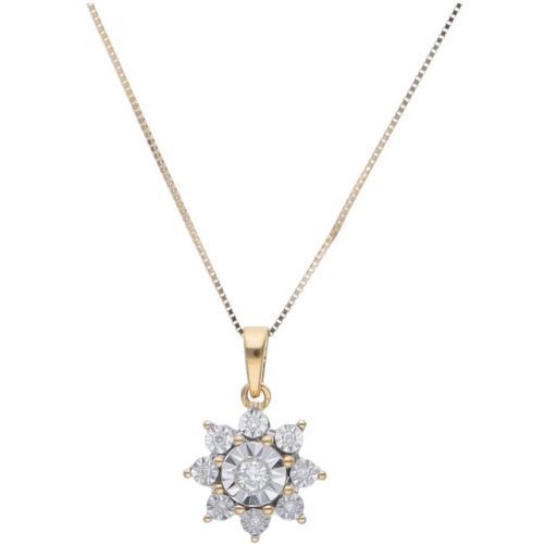 Collana con pendente in diamanti - ORO&CO - Modalova