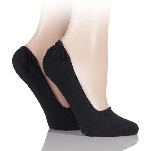Pair Everyday Invisible Cotton Shoe Liners Ladies 4-5 Ladies - Burlington - Modalova