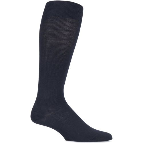 Pair Dark Navy Merino Wool Energizing Knee High Socks Men's 7-8 Mens - Falke - Modalova