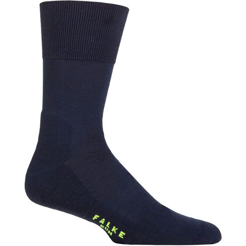 Mens and Women's 1 Pair Sport Spirit Run Crew Socks Marine 15-16 Mens - Falke - Modalova