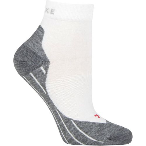 Pair / Grey RU4 Short Light Volume Ergonomic Cushioned Short Running Socks Ladies 7-8 Ladies - Falke - Modalova