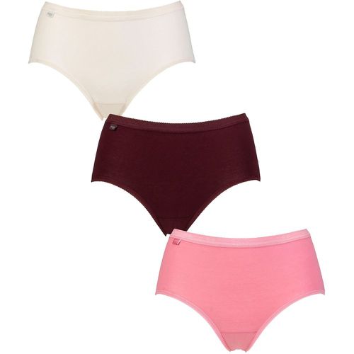 Women's 3 Pair Basic Midi Briefs UK 20 - Sloggi - Modalova