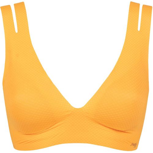 Women's 1 Pack Zero Feel Flow Bralette Burnt Apricot Extra Small - Sloggi - Modalova