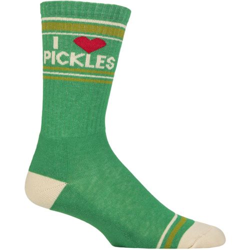 Pair I Love Pickles Cotton Socks Multi One Size - Gumball Poodle - Modalova