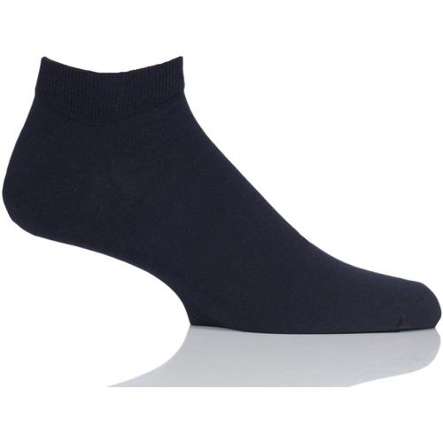 Pair Dark Navy Cool 24/7 Cotton Sneaker Socks Men's 8.5-9.5 Mens - Falke - Modalova