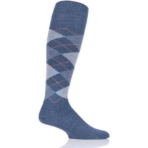 Pair Denim Preston Soft Acrylic Knee High Socks Men's 6.5-11 Mens - Burlington - Modalova