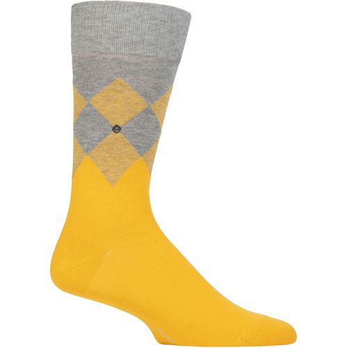 Mens 1 Pair Hampstead Cotton Argyle Socks 6.5-11 Mens - Burlington - Modalova