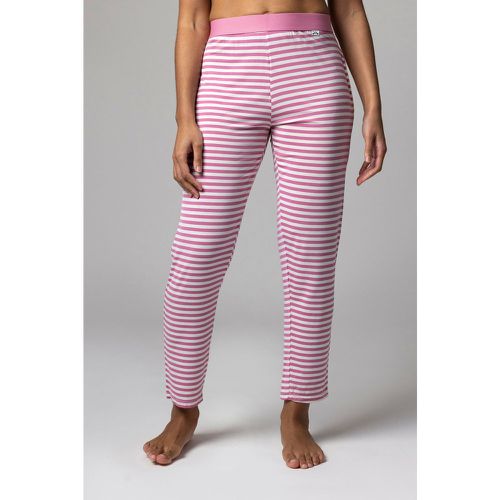 Ladies 1 Pack Bamboo Loungewear Selection Classic Bottoms Pink Stripe Classic Bottoms 10 Ladies - Lazy Panda - Modalova