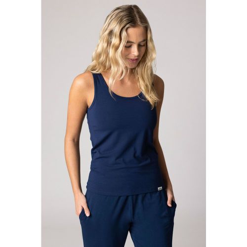 Women's 1 Pack Bamboo Loungewear Selection Vest Top Navy Vest Top 12 Ladies - Lazy Panda - Modalova