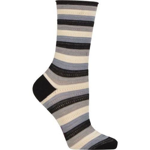 Women's 1 Pair Dopamine Stripe Lyocell Socks 5.5-8 Ladies - Falke - Modalova