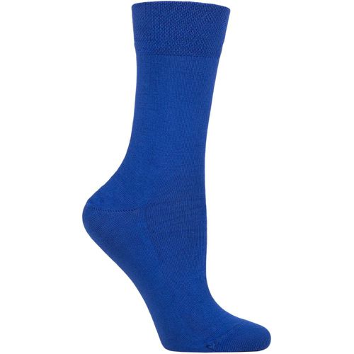 Women's 1 Pair Sensitive London Left And Right Comfort Cuff Cotton Socks Imperial 5.5-8 - Falke - Modalova