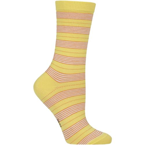 Women's 1 Pair Falke Stripe Uniform Cotton Socks Ananas 35-38 - SockShop - Modalova