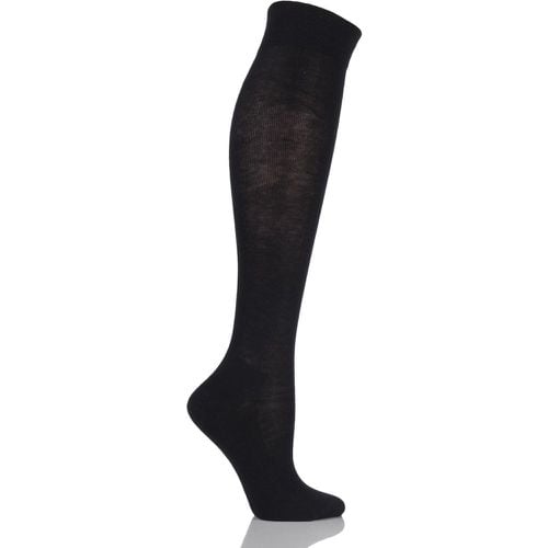 Pair Sensitive London Left and Right Comfort Cuff Cotton Knee High Socks Ladies 5.5-8 Ladies - Falke - Modalova