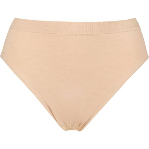 Ladies 1 Pack Curvesque Hi Cut Brief Underwear Nude UK 20-22 - Ambra - Modalova