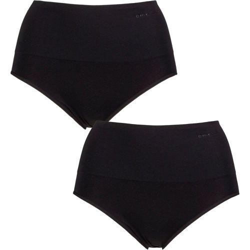 Ladies 2 Pack Seamless Smoothies Full Brief Underwear UK 16-18 - Ambra - Modalova