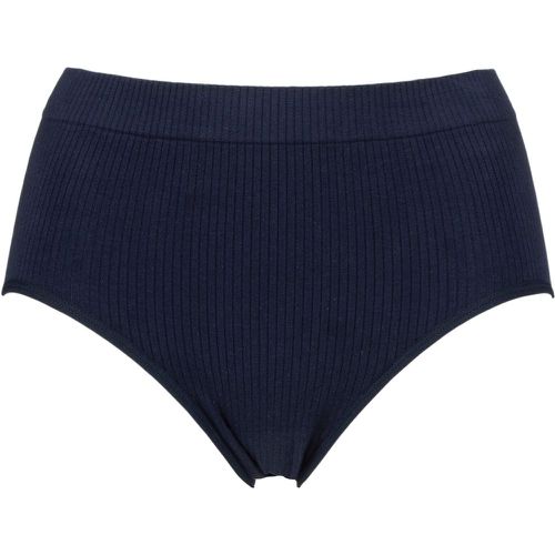 Ladies 1 Pack Organic Cotton Full Brief Underwear Navy UK 8-10 - Ambra - Modalova