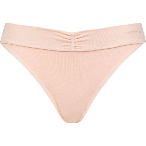 Women's 1 Pack Bamboo Basics Bamboo Bikini Brief Underwear Putty UK 8-10 - Ambra - Modalova