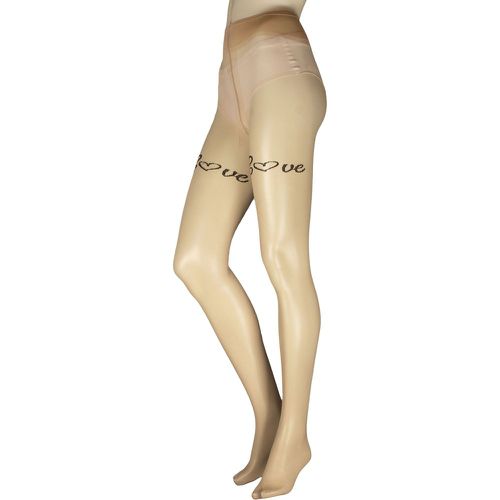 Women's 1 Pair Trasparenze Antares Love Backseam Tights Cosmetic I - SockShop - Modalova