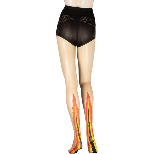 Women's 1 Pair Ardor Sheer Flame Tights Cosmetic Small - Trasparenze - Modalova