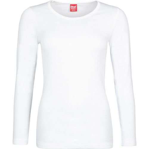 Ladies Thermal Long Sleeve Vest - Lilac Blush Marl – Heat Holders