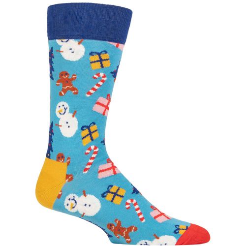 Mens and Ladies 1 Pair Bring It On Socks Multi 4-7 Unisex - Happy Socks - Modalova